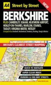 Tapa de Aa Street by Street Berkshire