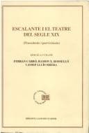 Tapa de Escalante i el teatre del segle XIX