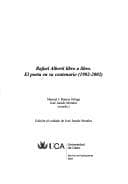 Tapa de Rafael Alberti libro a libro