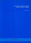 Tapa de An introduction to applied linguistics