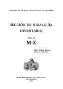 Tapa de Seccion de Hidalguia