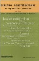 Tapa de Derecho constitucional