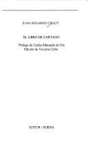 Tapa de El Libro de Cartago (Igitur/Poesia)