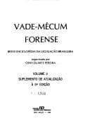 Tapa de Vade-mecum forense
