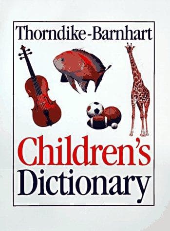 Tapa de Thorndike-Barnhart Children's Dictionary