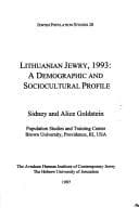 Tapa de Lithuanian Jewry, 1993