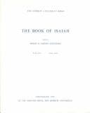 Tapa de The Book of Isaiah (Torah, Nevi'im, Ketuvim, Mahadurat Ha-Universitah Ha-'Ivrit)