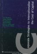 Tapa de Corporate strategies to internationalise the cost of capital