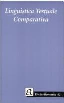 Tapa de Linguistica testuale comparativa