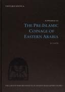 Tapa de Supplement to The pre-Islamic coinage of eastern Arabia