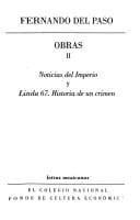 Tapa de Obras