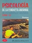 Tapa de Psicologia de la conducta anormal/Abnormal Psycology