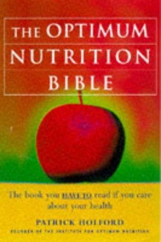 Tapa de The Optimum Nutrition Bible