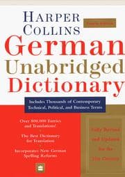 Tapa de Collins German-English, English-German dictionary
