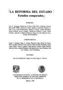 Tapa de La reforma del Estado : estudios comparados
