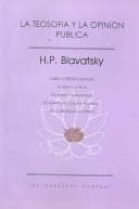 Tapa de La teosofia y la opinion publica/ The Theosophy and The Public Opinion