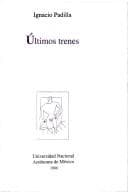 Tapa de Ultimos trenes