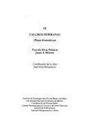 Tapa de Las liras hermanas