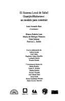 Tapa de El Sistema local de salud Guarijío/Makurawe