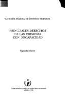 Tapa de Los derechos humanos de los discapacitados (Serie Folletos)