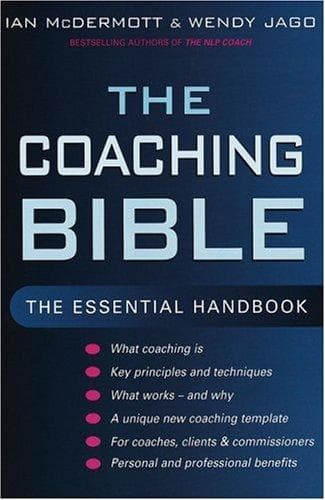 Tapa de The coaching bible