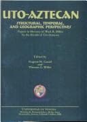 Tapa de Uto-Aztecan: Structural, temporal, and geographic perspectives