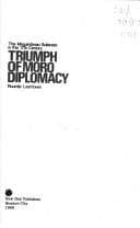 Tapa de Triumph of Moro Diplomacy