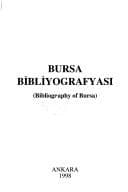 Tapa de Bursa bibliyografyasi =