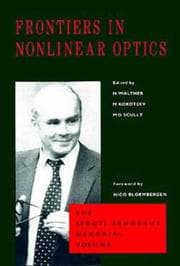 Tapa de Frontiers in Nonlinear Optics, The Sergei Akhmanov Memorial Volume