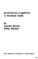 Tapa de Egyptian carpets