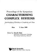 Tapa de Characterizing Complex Systems