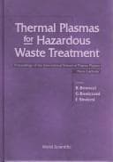 Tapa de Thermal plasmas for hazardous waste treatment