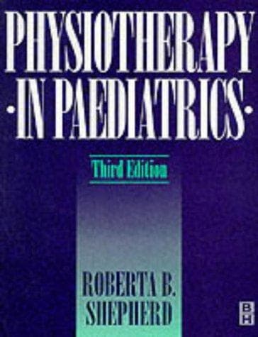Tapa de Physiotherapy in paediatrics