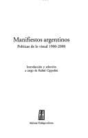 Tapa de Manifiestos argentinos