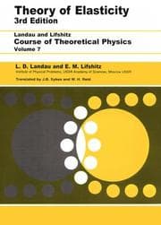 Tapa de Theory of Elasticity, Third Edition