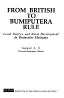 Tapa de From British to Bumiputera Rule