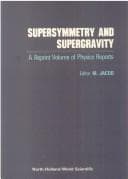 Tapa de Supersymmetry and supergravity