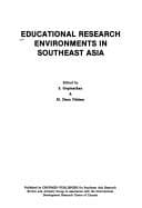 Tapa de Educational research environments in Southeast Asia