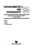 Tapa de Supersymmetry and supergravity '84