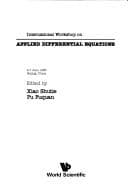Tapa de International Workshop on Applied Differential Equations