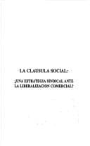 Tapa de La cláusula social