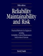 Tapa de Reliability, maintainability, and risk