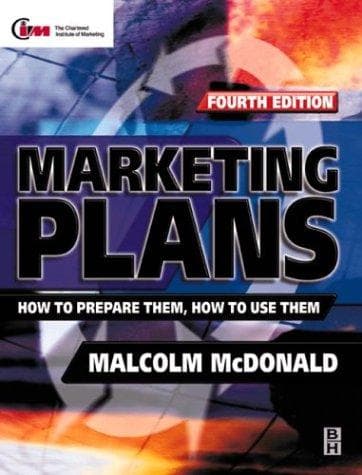 Tapa de Marketing plans