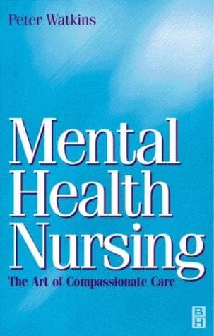 Tapa de Mental health nursing