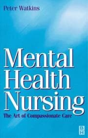 Tapa de Mental health nursing