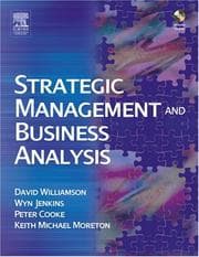 Tapa de Strategic management and business analysis