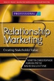 Tapa de Relationship marketing