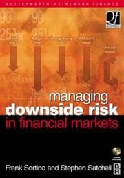 Tapa de Managing downside risk in financial markets