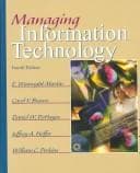Tapa de Managing information technology