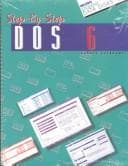 Tapa de Step-By-Step DOS 6/Book & Disk (Step By Step Series (Glencoe/Mcgraw-Hill).)